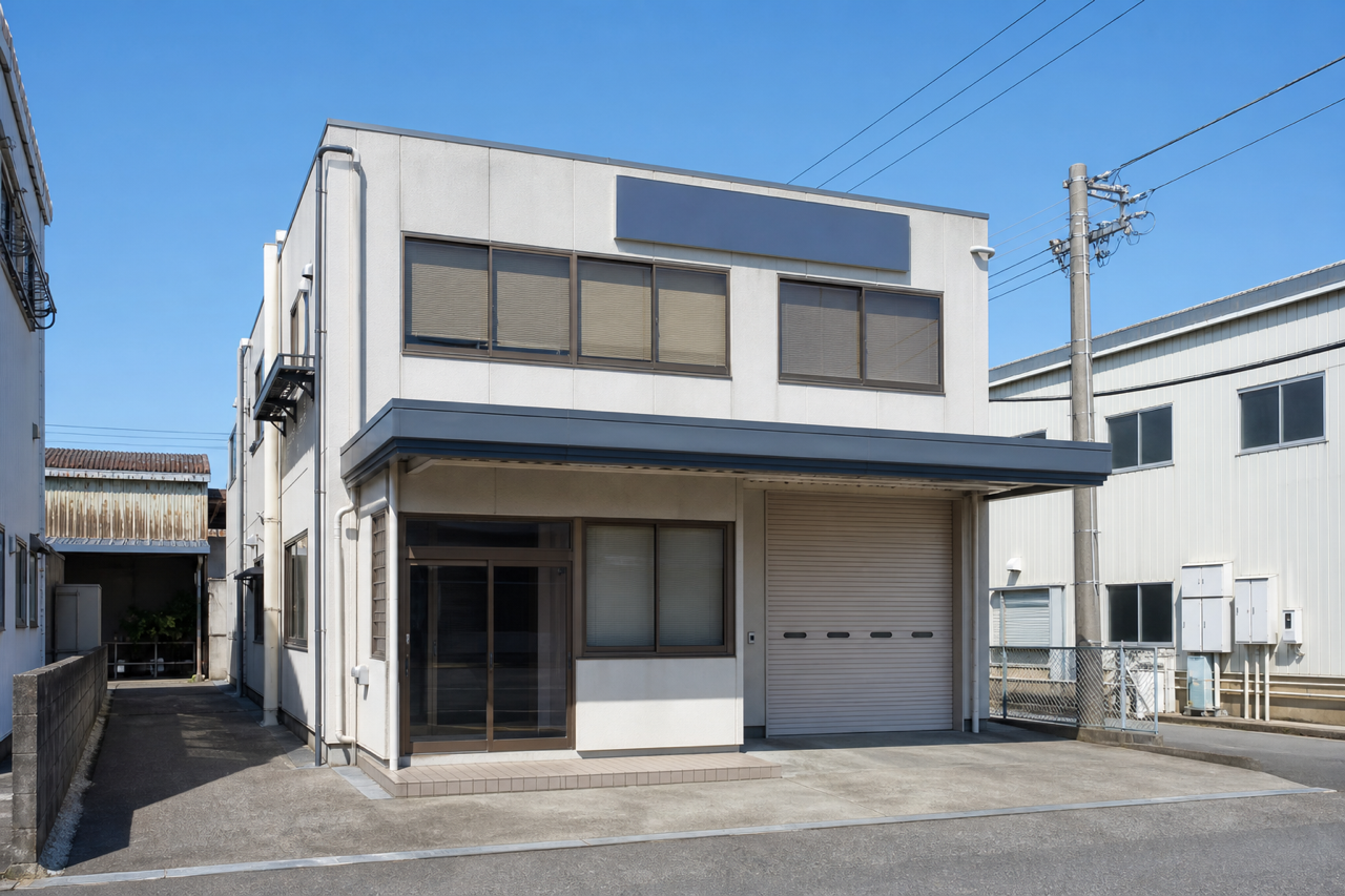 （株）内田電設の会社外観